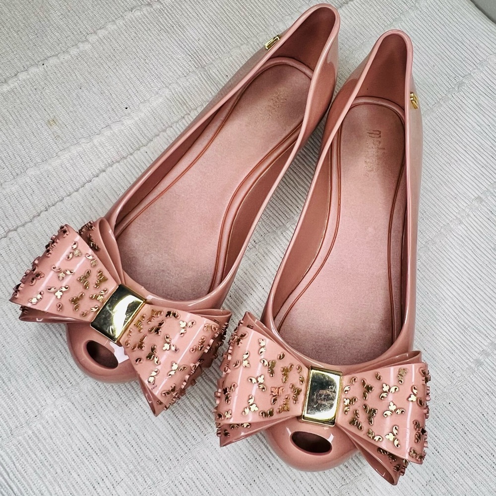 Mini Melissa Ballerina Flats